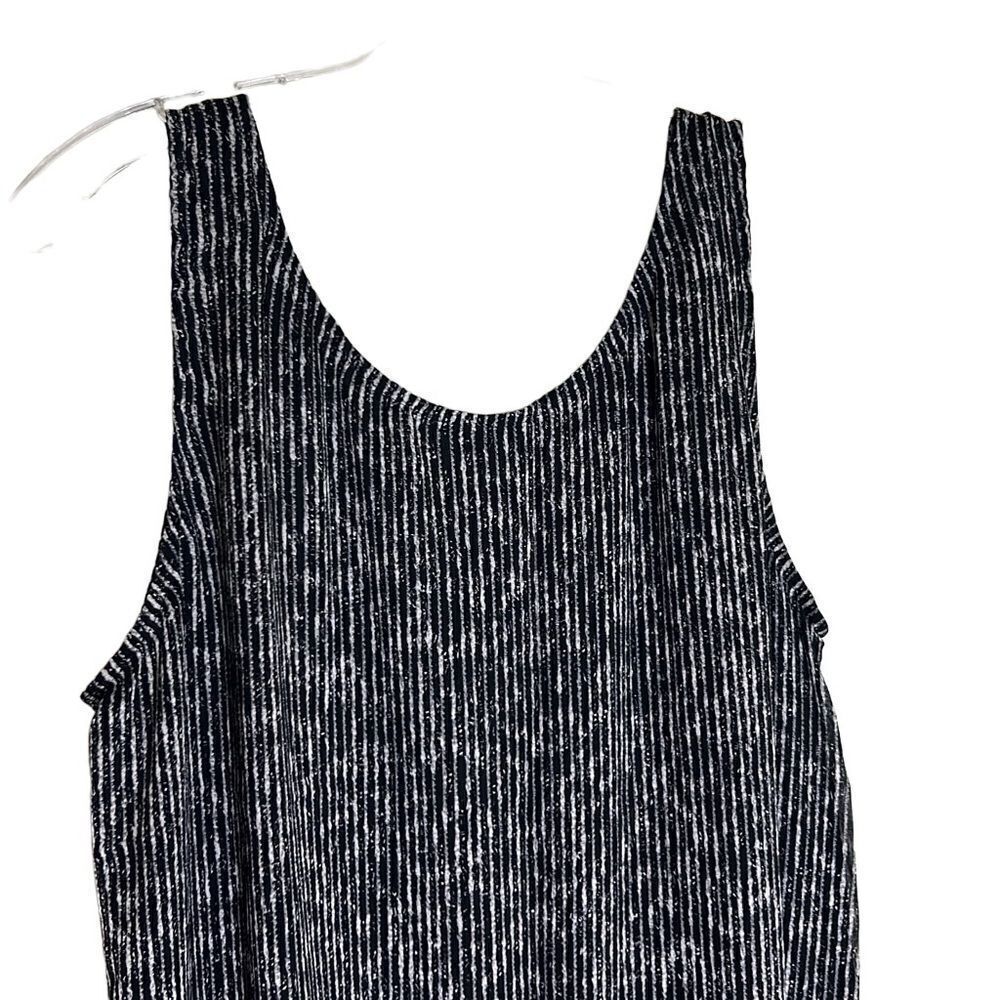 Eileen Fisher System, Women's 'Elemental' Mini Dress, Silk Crinkle, Black, Large - Picture 9 of 11